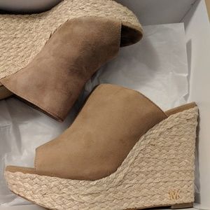 Michael Kors Suede Hastings Mule